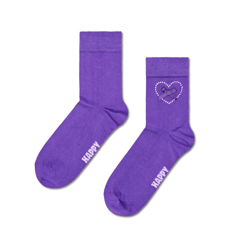 Happy Socks - Bow Heart Sock