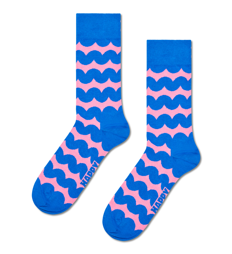 Happy Socks Wobbly Stripe Sock
