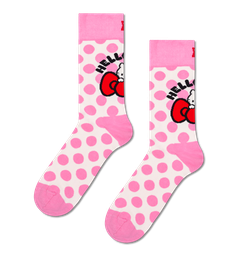 [P005656] Happy Socks - Hello Kitty Pink Dot Sock